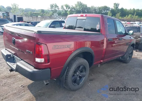 2020 Ram 1500 Classic Warlock 4X4 6'4 Box from USA, damaged, VIN 1C6RR7GG0LS153129